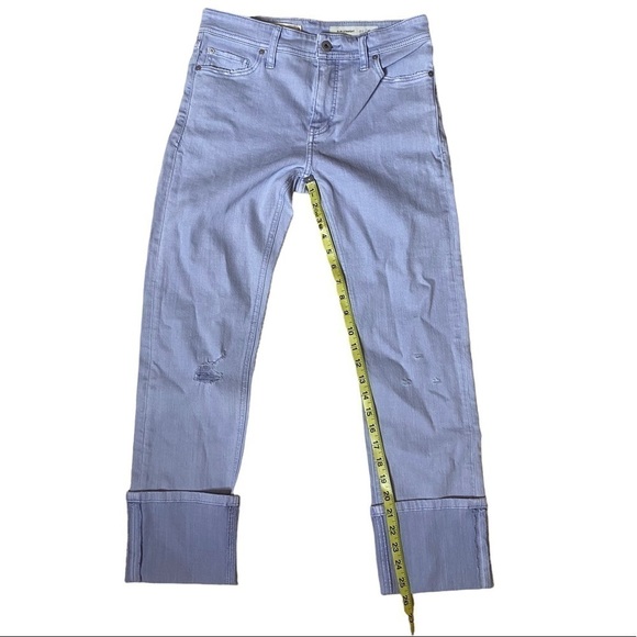 NWT Pilcro and The Letterpress Slim Straight Ankle Jeans. Size 26 Anthropologie - Picture 4 of 12